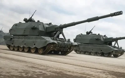 152-мм САУ 2С35 Коалиция-СВ уже на войне в Украине